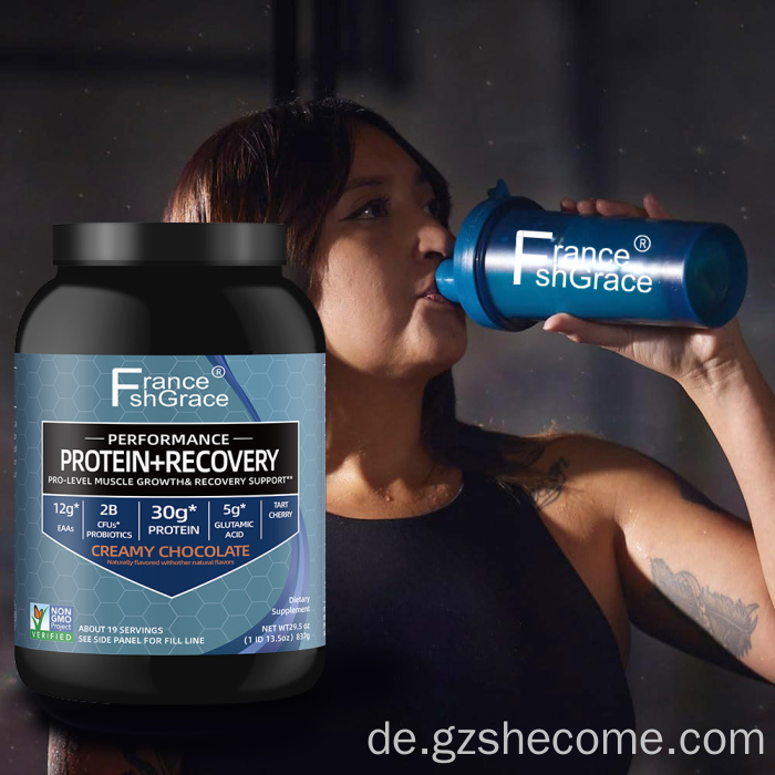 Shecome Protein Recovery Powder Schokoladen-Muskelwachstum